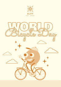 Celebrate Bicycle Day Poster Image Preview