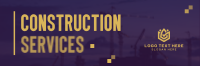 Corporate Construction Services Twitter Header Preview