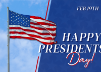 Presidents Day Celebration Postcard Design