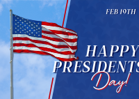 Presidents Day Celebration Postcard Image Preview