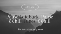 Laidback Tunes Playlist Facebook Event Cover Design