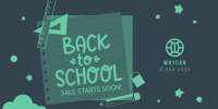 Back To School Greetings Twitter Post Image Preview
