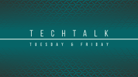 Tech Talk YouTube Banner | BrandCrowd YouTube Banner Maker | BrandCrowd