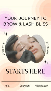 Lash Bliss Journey YouTube short Image Preview