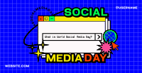 Retro Social Media Facebook Ad Design