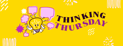 Funky Thinking Thursday Facebook cover Image Preview