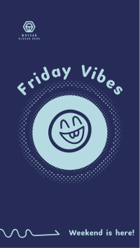 Friday Vibes Facebook story Image Preview