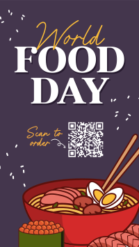 Asian Famous Dishes Instagram Story Design