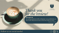 Minimalist Coffee Shop Review Video Image Preview