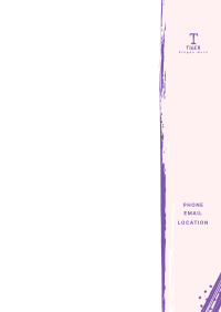 Paint Brush Letterhead Design