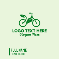 Sustainable Bicycle Business Card Design