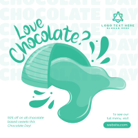 Chocolate Lover Instagram Post Design