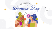 Women's Day Blossoms Facebook event cover Image Preview