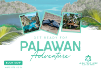 Palawan Adventure Postcard Image Preview