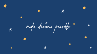 Make Dreams Possible YouTube Banner Image Preview