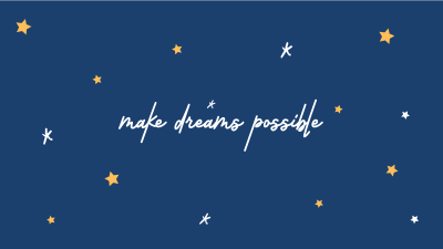 Make Dreams Possible YouTube Banner