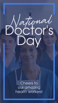 Celebrate National Doctors Day Instagram reel Image Preview