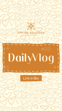 Hearts Daily Vlog TikTok Video Image Preview