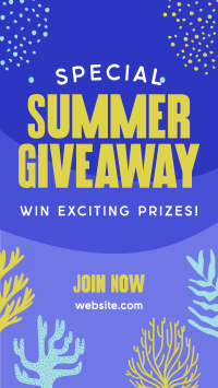 Corals Summer Giveaway YouTube short Image Preview