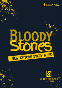 Bloody Stories Flyer Image Preview