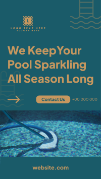 Pool Sparkling Instagram Reel Design