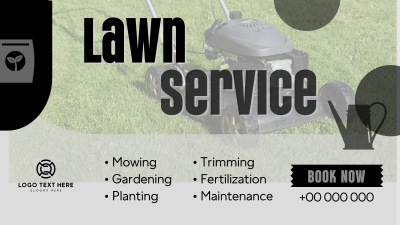 Lawn Care Professional Facebook event cover Image Preview