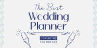 Best Wedding Planner Twitter Post Design