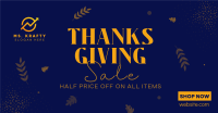 Thanksgiving Sale Facebook Ad Image Preview