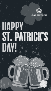 St. Patrick's Beer Greeting TikTok video Image Preview