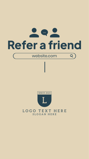 Refer A Friend Facebook story Image Preview