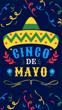 Cinco De Mayo Greeting TikTok video Image Preview