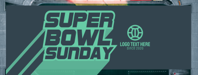 Super Bowl Sunday Facebook cover Image Preview