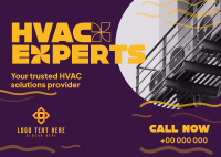 HVAC Experts Postcard Preview