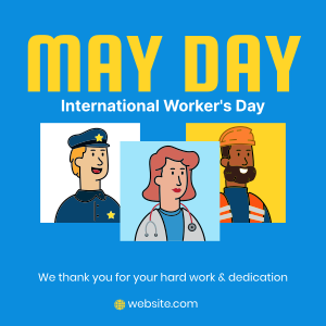 Hey! May Day! Instagram post Image Preview