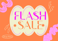 Generic Flash Sale Postcard Image Preview