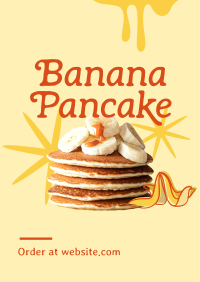 Order Banana Pancake Poster Image Preview