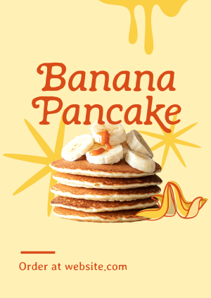 Order Banana Pancake Poster Image Preview