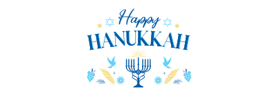 Hanukkah Menorah Twitter header (cover) Image Preview