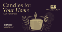 Home Candle Facebook Ad Design