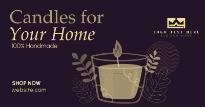 Home Candle Facebook ad Image Preview