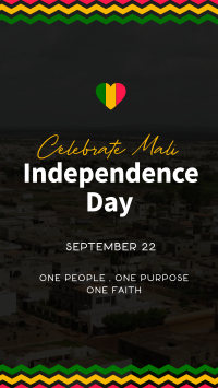 Republic Of Mali YouTube Short Design