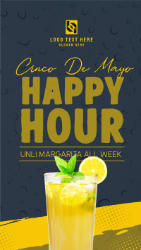 Cinco De Mayo Happy Hour Instagram reel Image Preview