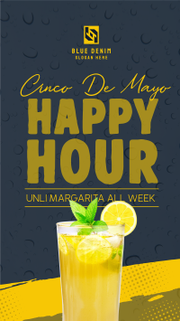 Cinco De Mayo Happy Hour Instagram Reel Image Preview