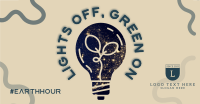 Lights Off Green On Facebook ad Image Preview
