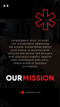 Mission Asterisk Facebook Story Design