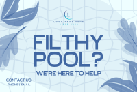 Filthy Pool? Pinterest Cover Design