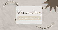 Ask anything Facebook ad Image Preview