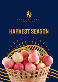 Harvest Apples Flyer Design