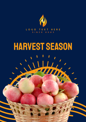 Harvest Apples Flyer Image Preview