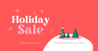Holiday Countdown Sale Facebook ad Image Preview